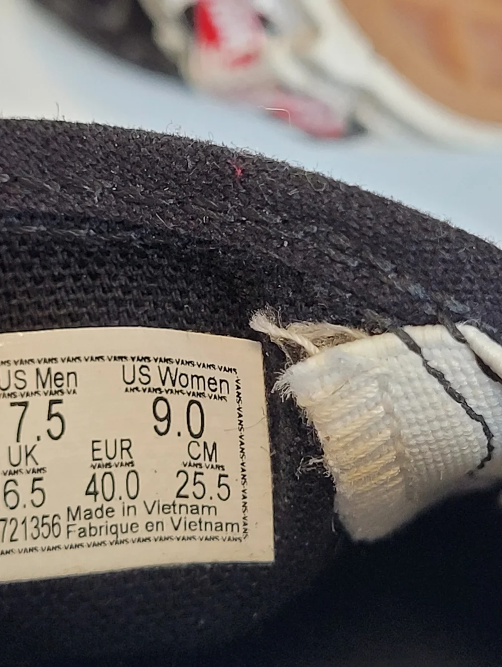 Vans Nightmare Before Christmas Classic Slip On Sneakers W9 M7.5 - Picture 9 of 9